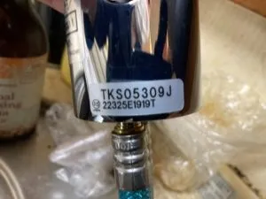 TKS05309J、TOTO、シングル混合水栓 分岐口付きタイプ、キッチン水栓